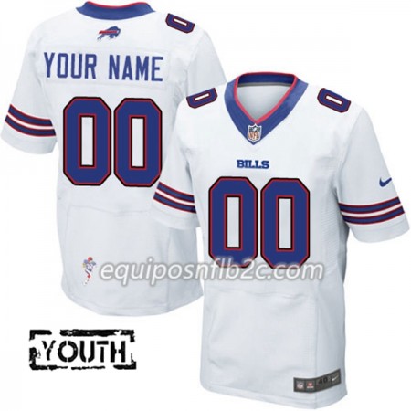 Camiseta Niño NFL Buffalo Bills Personalizar Blanco Camiseta Niño NFL Buffalo Bills Personalizar Blanco